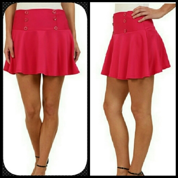 Gabriella Rocha Dresses & Skirts - Gabriella rocha pink fuchsia HALTER SKIRT